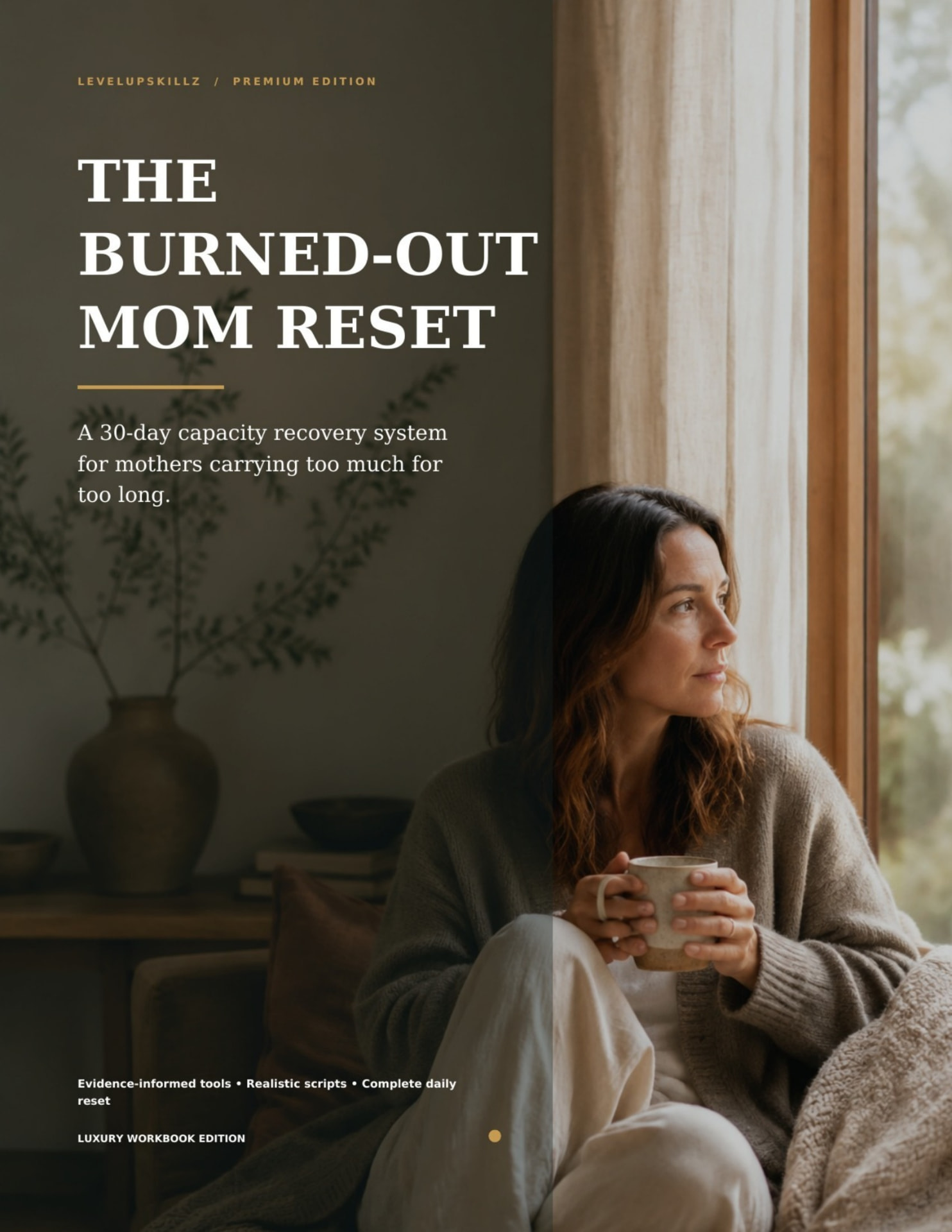 Cover of The Burned-Out Mom Reset workbook